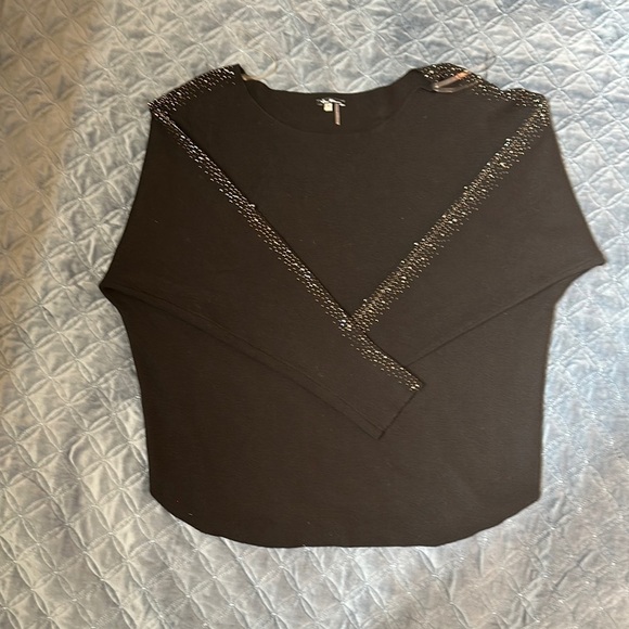 Milano Boxy Brown 3/4 Sleeve Blouse - Picture 1 of 10